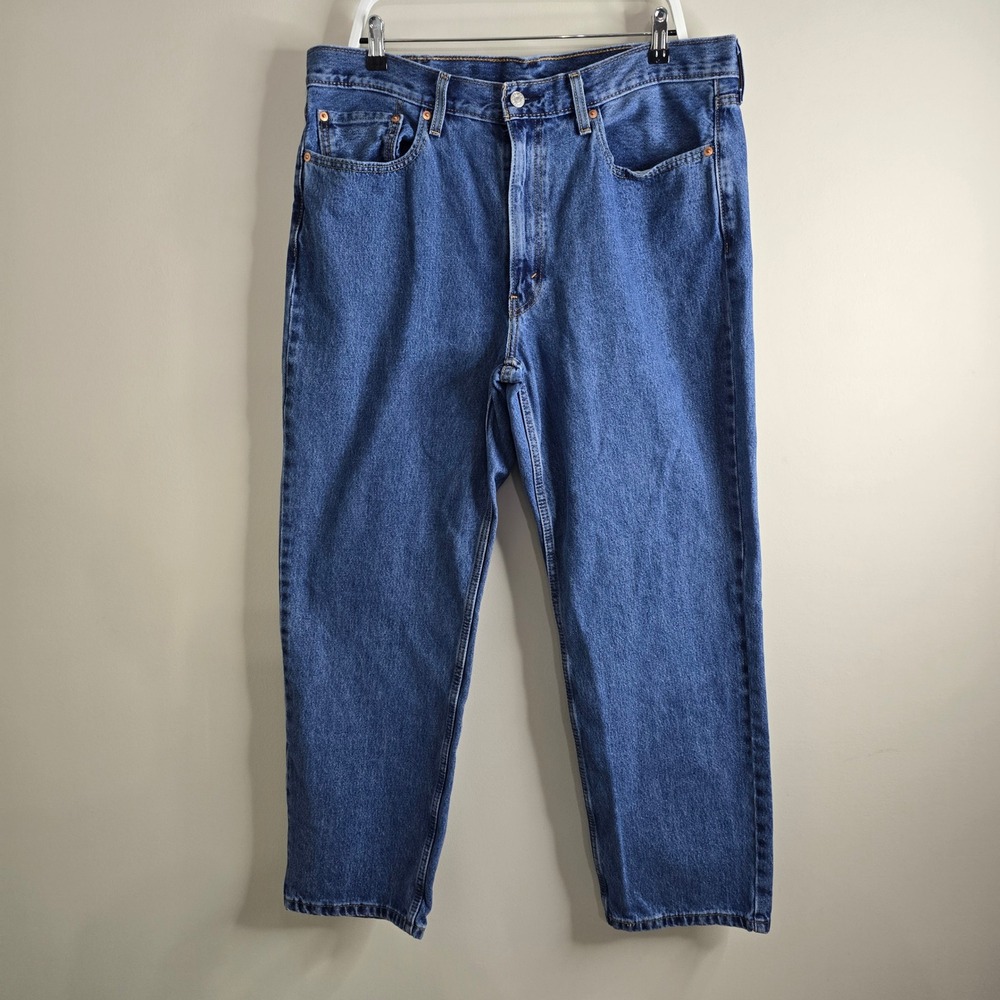 Levi's 550 Relaxed Fit Blue Denim‎ Jeans Men's W38 L30